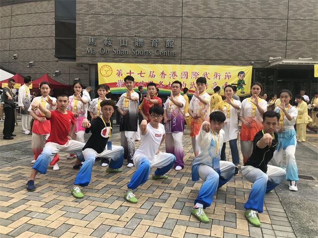 军训×运动会=国术形意拳的创意表达